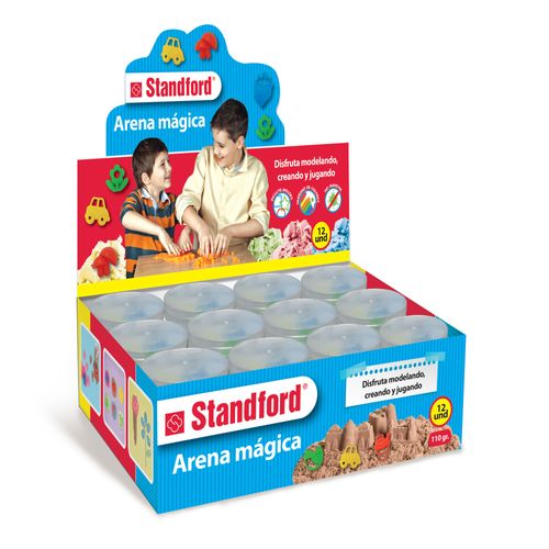 Arena Magic Color Setx12 + Moldes STANDFORD 110gr