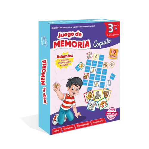 Libro COQUITO Juego De Memoria