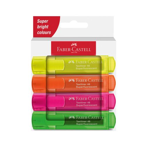 Faber Marcador Tl 46 Sf Est Carton FABER CASTELL 4un