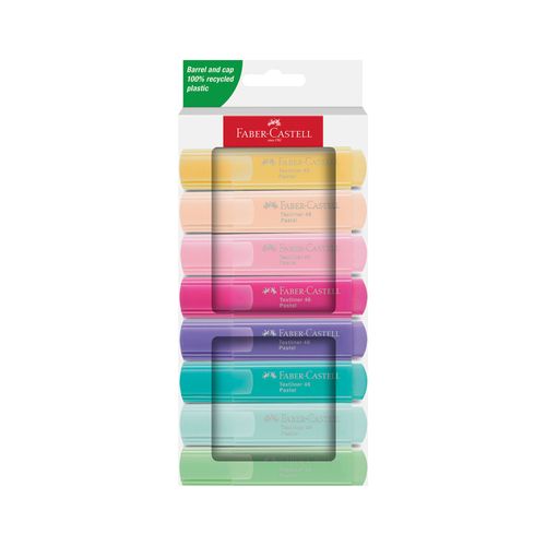 Faber Marcador Tl 46 Pastel Est Carton FABER CASTELL 8un