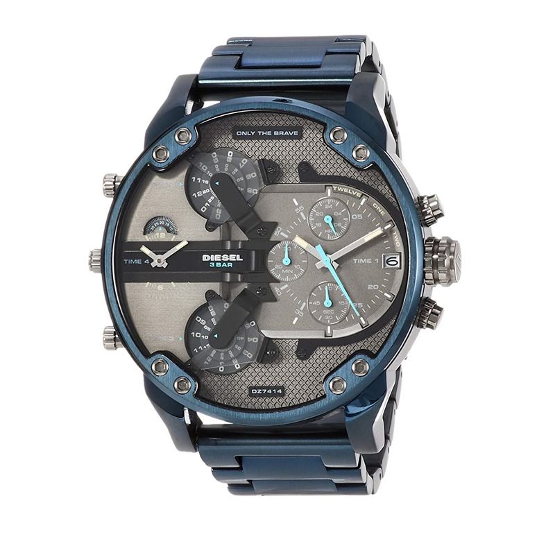 Reloj-Diesel-Dz7414-Mr-Daddy-Blue-Original-Nuevo-para-Caballero