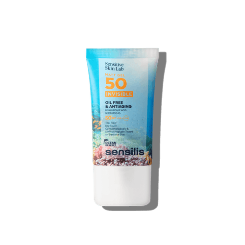 Sensilis Invisible Matt Gel 50+ 40ml - Protector Solar Facial Para Todo Tipo De Piel