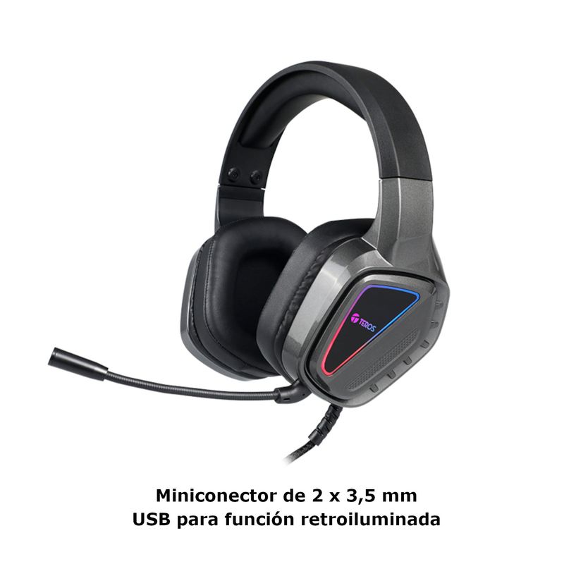 Auriculares-Gaming-Teros-TE8171N-Estereo-Microfono-Luces-RGB