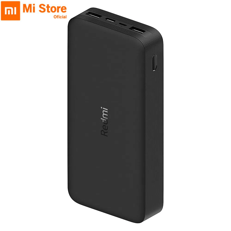 Cargador-Portatil-Xiaomi-Mi-Redmi-Power-Bank-20000-MAh-Negro