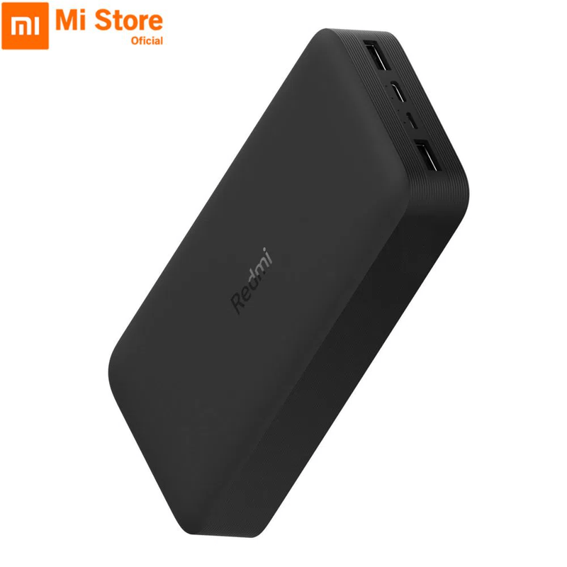 Cargador-Portatil-Xiaomi-Mi-Redmi-Power-Bank-20000-MAh-Negro