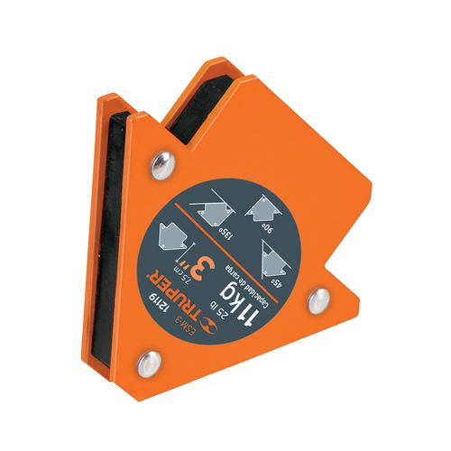 Escuadra magnetica 3" para soldar, capacidad 11kg, truper