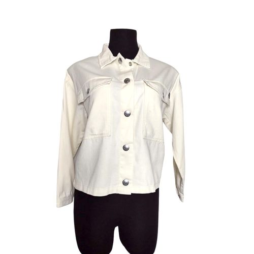 Casaca Calvin Klein Jeans Mujer Beige-talla M