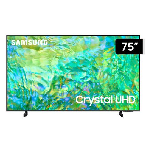 Televisor Samsung Smart TV 75" Crystal UHD 4K UN75CU8000GXPE (2023)