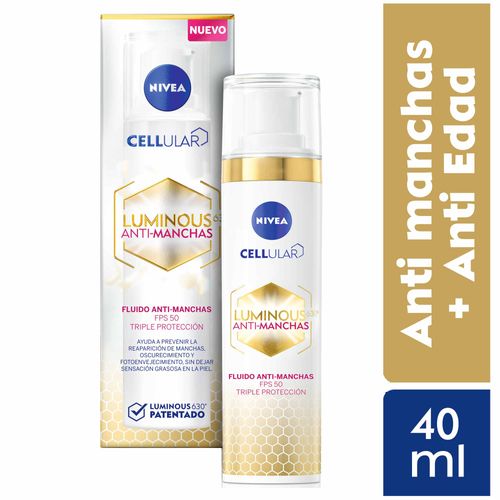 Nivea Luminous Fluido De Día 40Ml