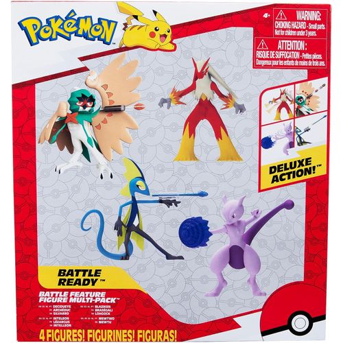 POKEMON MEGA PACK MEWTWO BLAZIKEN INTELEON DECIDUEYE