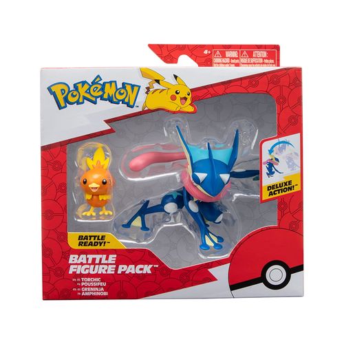 POKEMON JAZWARES GRENINJA ARTICULABLE  TORCHIC