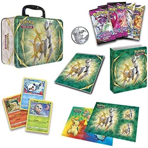 Pokemon TCG Arceus Lonchera Con Cartas Y Sticker