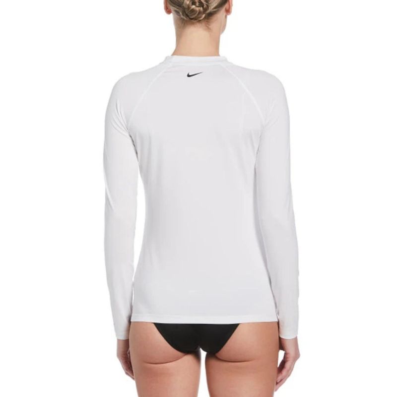 Licra-Nike-Mujer-UPF-40--Manga-larga---Blanco-Talla-M