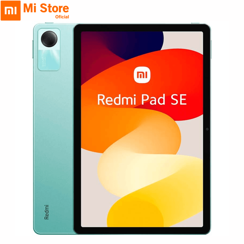 Tablet-Xiaomi-Redmi-Pad-SE-Mint-Green-4GB-RAM---128GB-ROM