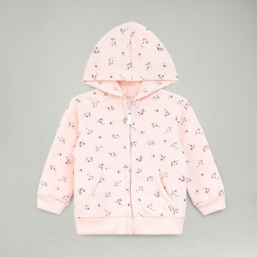 Polera Para Bebe Niña Baby Circus Aop Zip Ecru2