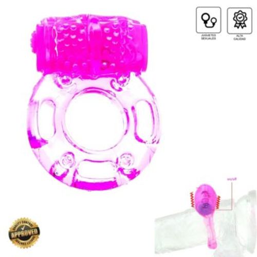 Anillo Vibrador para Adulto Juguete Sexual SSP340002 Rosado