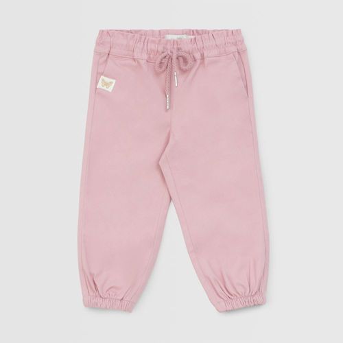 Pantalon Para Bebe Niña Baby Circus Jogger Baggy Ecru