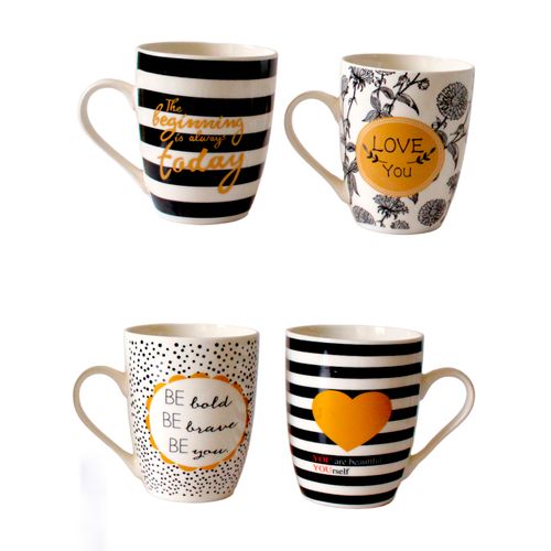 Juego de 2 Tazas Diseño Love 9 oz