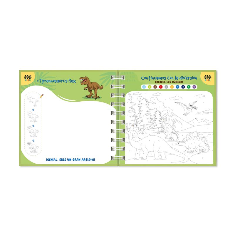 Cuaderno-de-dibujos-Ingenial-Kids-Dinosaurios