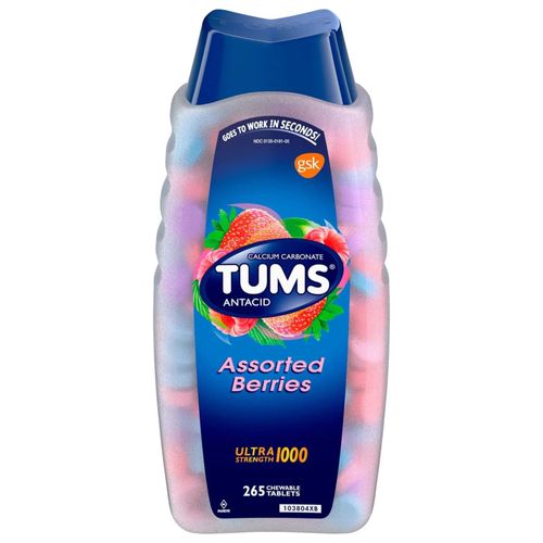 Antiacidos Tums Extra Fuerte 1000 mg - 265 Masticables