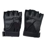 Guantes-De-Moto-Mitones-En-Negro