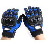 Guantes-moto-o-Scooter-en-negro-ajustados-Talla-L
