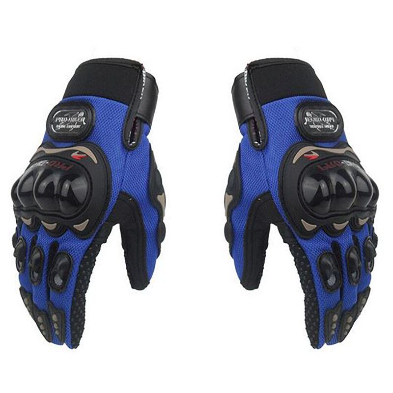 Guantes-moto-o-Scooter-en-negro-ajustados-Talla-L