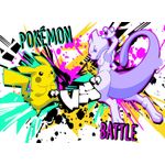 POKEMON-ROMPECABEZA-100-PIEZAS-PIKACHU-VS-MEWTWO