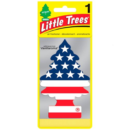 Aromatizador de auto sabor Vainilla LITTLE TREES 24un