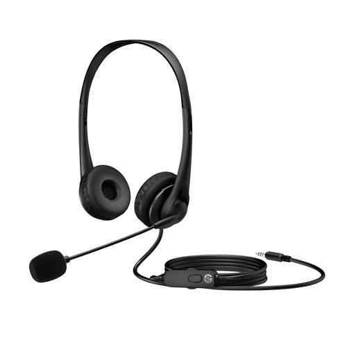 Audífono HP Stereo 3.5mm Jack Headset G2  Negro