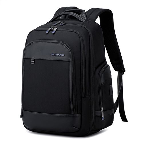 Mochila Hombre Arctic Hunter 0683 Viaje Laptop Negro