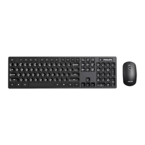 Combo Teclado y Mouse Inalámbrico Philips SPT6315 Negro