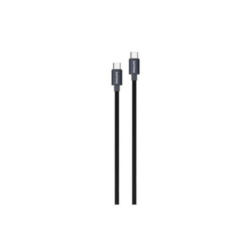 Cable Philips USB-C a USB-C 1.2 metros DLC5533C - Negro