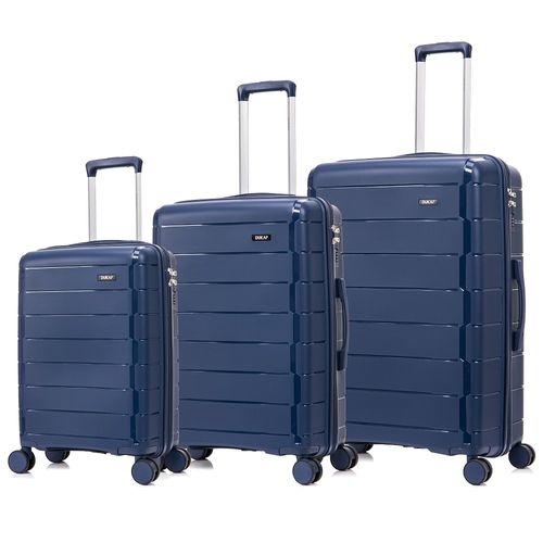 Maletas de Viaje DUKAP Set de 3 Monaco Azul MOJA