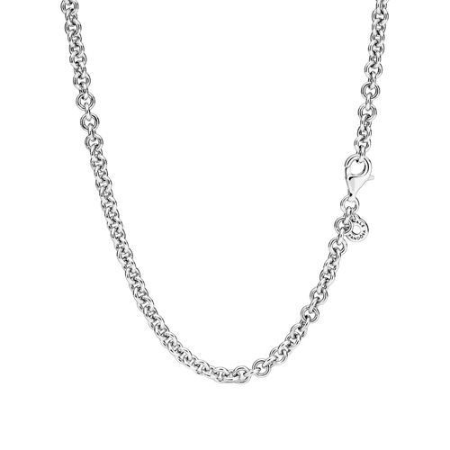 Collar de Cadena Pandora Basic Plateado 399564C00 Plata 925 - 45cm- Loaizar Import