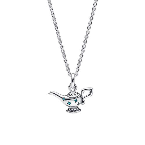 Collar de Cadena Disney X Pandora Lampara de Aladdin 392347C01 Plata 925 - 45cm- Nezmun Import