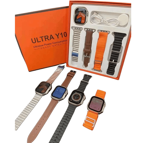 SmartWatch Y10 con 4 correas intercambiables