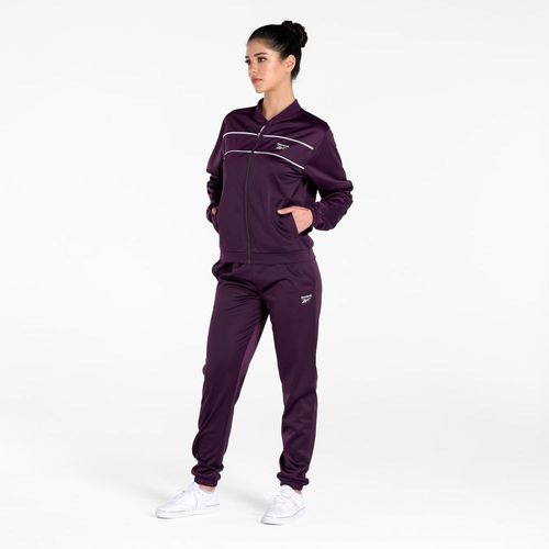 Buzo Deportivo Reebok Para Mujer Apptk009 Aldread Tricot Morado