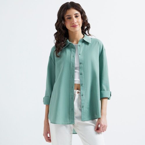 Blusa Hypnotic Mujer Manga Larga Isa VERDE