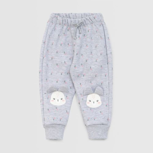 Pantalón De Buzo Para Bebe Niña Baby Circus Conejo3