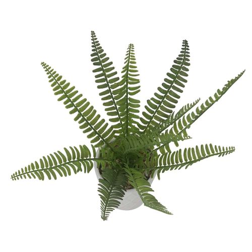 Planta Pot Ceramica Blanca 33 cm