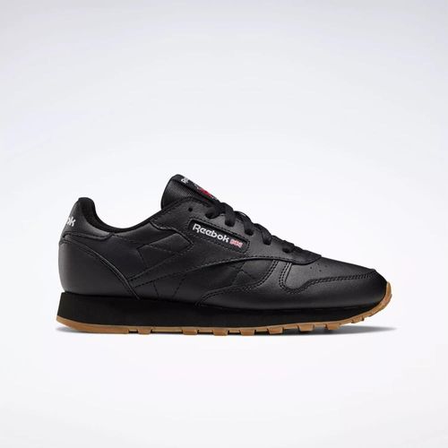 Zapatillas Urbanas Reebok Para Niño Reebok Cl Lthr Negro 100010469