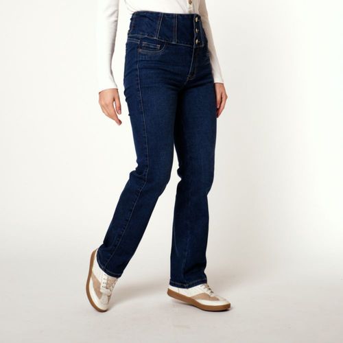 Jean Korda Mujer Curve Me AZUL