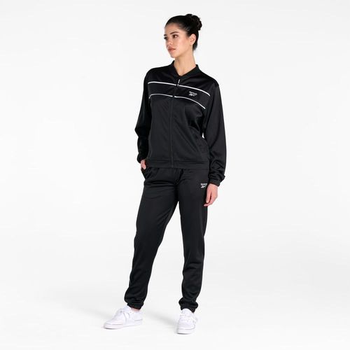 Buzo Deportivo Reebok Para Mujer Apptk008 Aldread Tricot Negro