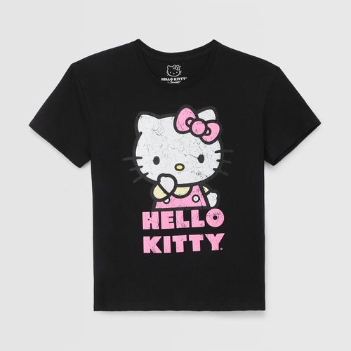 Polo Para Teen Niña Hello Kitty Manga Corta