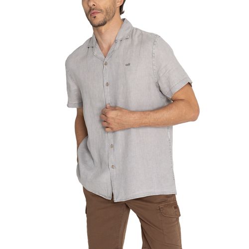 CAMISA ROCKFORD BRAGA GRIS PARA HOMBRE