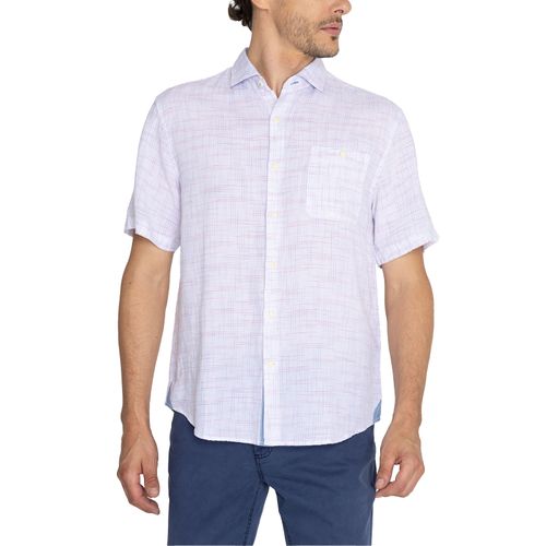 CAMISA ROCKFORD MARBLED BLANCO PARA HOMBRE