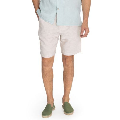 SHORT ROCKFORD LINEN BEIGE/CRUDO PARA HOMBRE