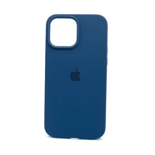 CASE DE SILICONA PARA IPHONE 13 COLOR AZUL