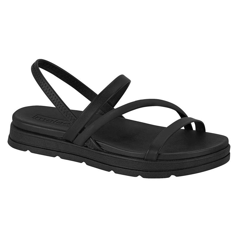 SANDALIAS PARA MUJER MOLECA NEGRO Shopstar